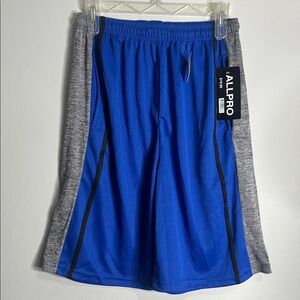 Men's Performance Athletic Shorts - Blue and Gray